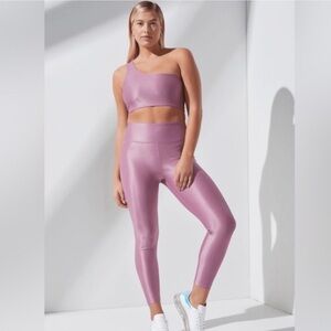 Noli Lush Liquid Blush High-Waisted Leggings and Bra